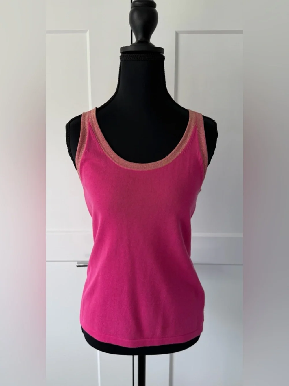 EUC Michael‎ Kors Hot Pink Sleeveless Tank Top, Medium/Large